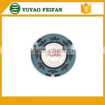 fire pattern colorful chips 14g clay poker chips