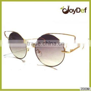 The best popular Luxury Fashion Unisex Metal Sunglasses in china