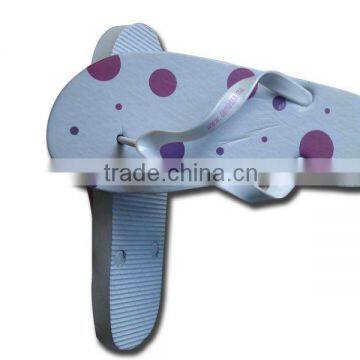 white EVA flip-flop