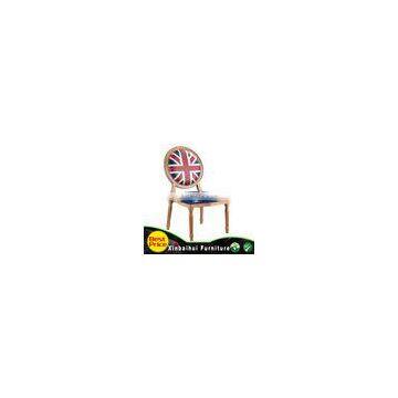 hotsale aluminum stacking hotel banquet chair in wood look
