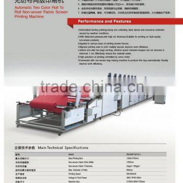 1 Color Automatic Machine Silk Screen Roll to Roll Printing Machine photo-3