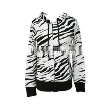 Women Style Jackets/Custom Hoodies Jackets/Leopard Print Jacket Hoodies