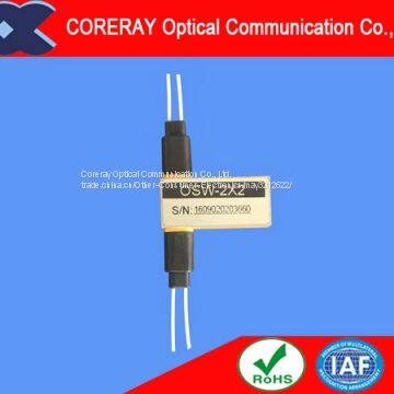 Coreray 2X2 Optical Switch / 2x2 Fiber Optical Switch