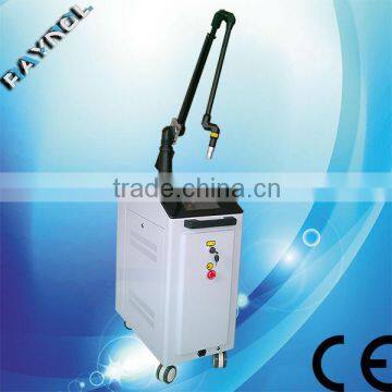 New Products on China Market 7 Mirror Articulated Arm 1064nm/532nm/1055nm Q Swithched Nd YAG Laser Beauty Machine Tattoo Removal