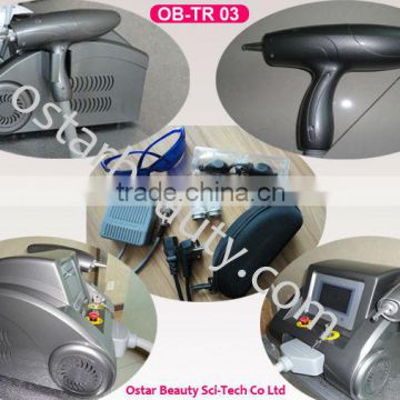 Pigmented Lesions Treatment Yag Laser Eyelid Tattoo Removal Q Switch Laser Machine And Skin Rejuvenation Machine TR 03 Hori Naevus Removal