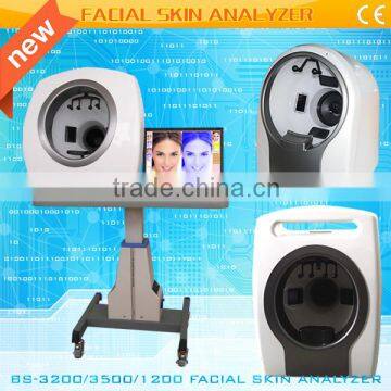 high quality portable 3D magic mirror skin analyzer hotest skin analysis machine