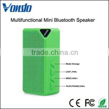 X3 Jambox Style TF USB FM Wireless Portable Music Sound Box Subwoofer Loudspeakers MINI Bluetooth Speaker photo-6