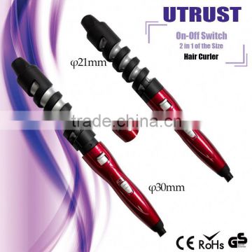 Good quality RXT-7011-B high quality vakind hair curler magic spiral ringlets hot selling auto hair curler