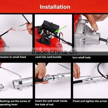 2016 Hot Sale Brush Cutter, TU26/139F/GX35 Engine Brush Cutter