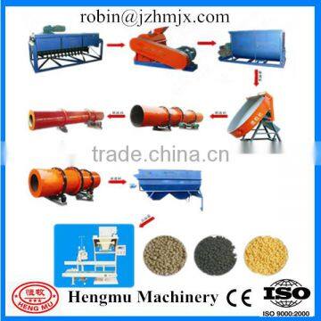 Stable working made in China organic fertilizer manufacturing plant