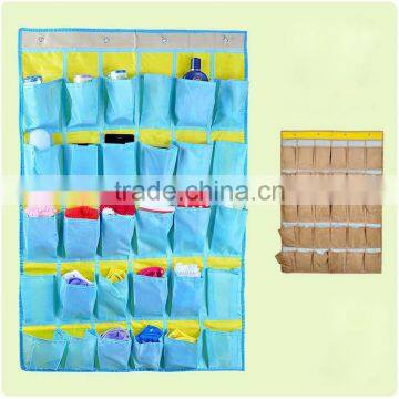 Durable 30 Pockets Hanging Storage Bag Stock Oxford Waterproof Hanging Bag