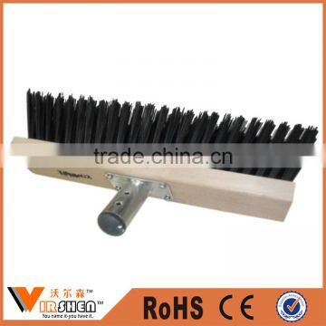 Red Color Hard Bristle Wooden Cleaning Brush photo-6