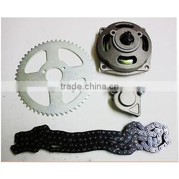 49cc 6T Clutch Drum Bell Housing +T8F Chain +Sprocket 49cc Pocket Quad Dirt Bike ATV