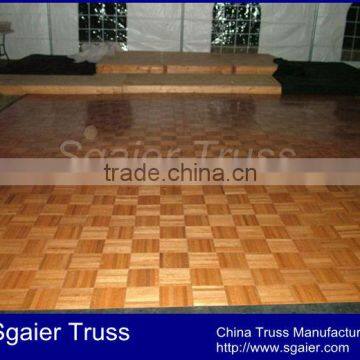 Cheapest mobile waterproof teak wood dance floor