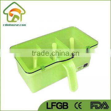 Plastic Sauce Caddy With Spoon photo-2