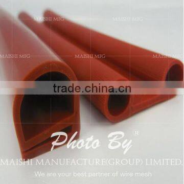 Extruded rubber seal strip