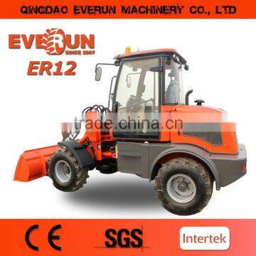 1.2ton Euro3 Motor Mini Loader/Radlader/Hoflader photo-4