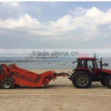 New Style Hot Sale,tractor Towed Beach Sand Cleaner, Beach Cleaning Machine, Beach Sweeper photo-3