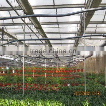 Multi Span Tunnel PE Plastic Film Hydroponic Systems Agricultural Greenhouse photo-5