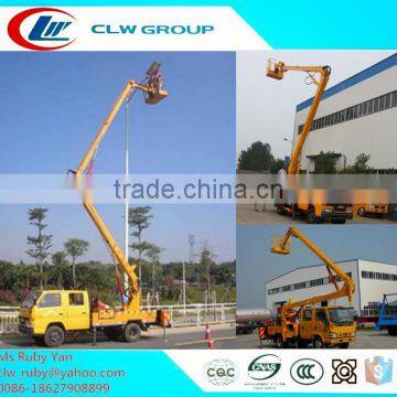 Discount Price 8-22m Double Cabin High Altitude Operation Truck,Used Aerial Platform Machine