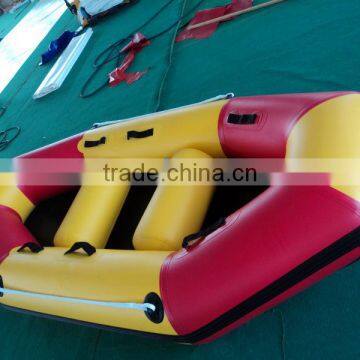 hot sale folding PVC inflatable rafting boat/fishing boat