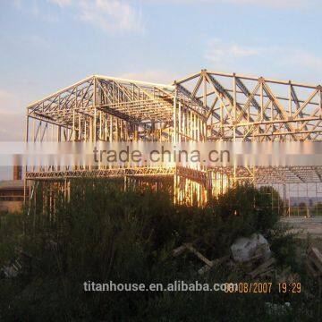 Key Finished Light Gauge Steel Prefab Construction Metal Building photo-2