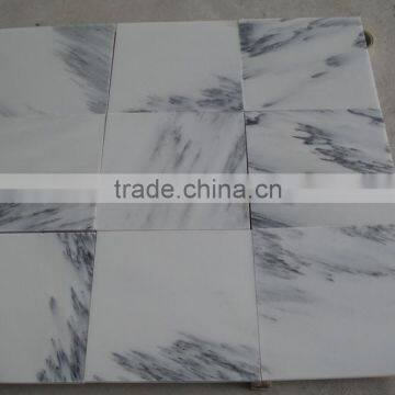 Blue Sky White Marble Slabs Tiles Factory Directly Sale photo-5