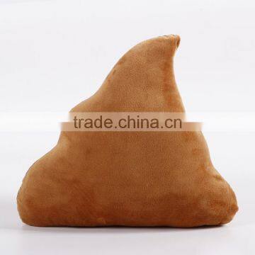 Plush Cotton Fabric Handmade Customized Poop Emoji Pillow photo-3