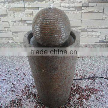 Decorative Pillar Outdoor Feng Shui Water Fountain