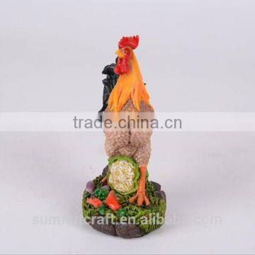 Decorative New Year Rooster Resin Rooster Figurine photo-4