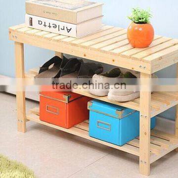 Simple Wooden shoe rack