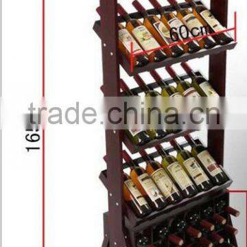 Eco-Friendly Handmade Wine Rack Wooden Winery Recycled Beech Wood Winery Wood Wine Rack photo-5