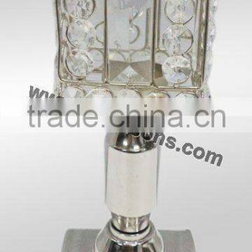home Decoration Use crystal Table Votive candle stand for wedding