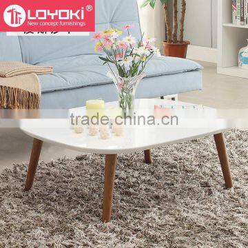 2016 New Modern Sofa Table Wholesale Mdf Wood Sofa Side Table With Wood Leg Two Size a Set Wood Coffee Table photo-3