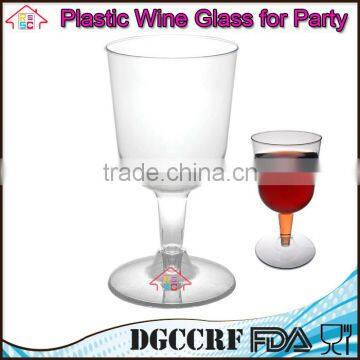NBRSC Promotional Disposable Party Plastic Wine Glasses Party Drinking Cup Champagne Goblet photo-6
