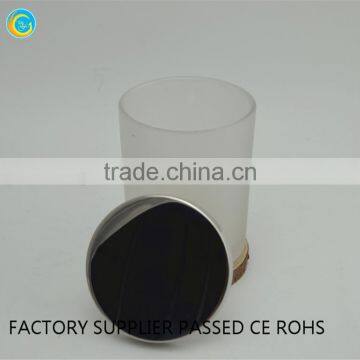 Decorative Glass Candle Holder Pink Sliver photo-5