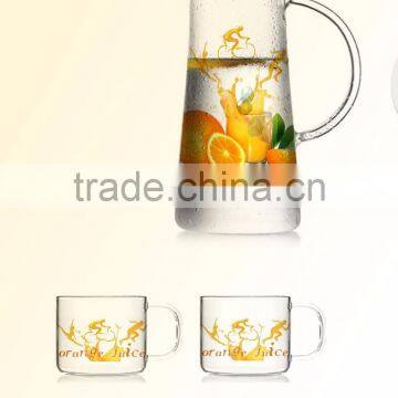 1000ml 1200ml 1500ml Halloween Christmas Fruit Color Printing Water Jug Juice Jug Set Tea Pot Set photo-2