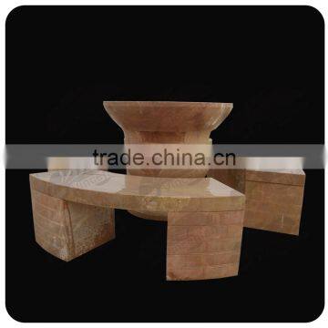 Hot Sale Marble Bench for Decoration VBC--001 photo-6