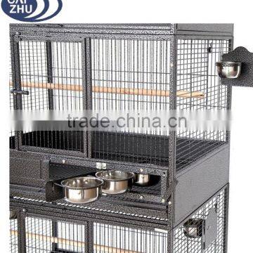 NEW Large Triple Stackers Wrought Iron Breeding Breeder Parrot Aviary Bird Cage photo-2