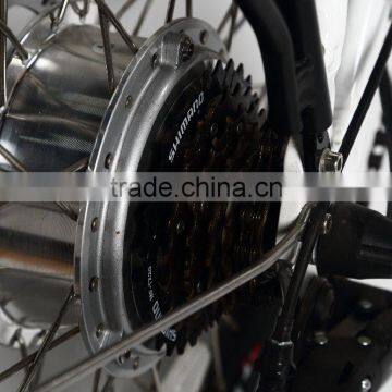 Baogl Oem Electric Yes Folding Bicycle Efb 06 of 250w Bafang Brushless Motor With Lcd Display photo-3