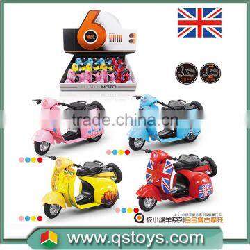 China Manufacturer Metal Pull Back Toy Car With Light and Music photo-2