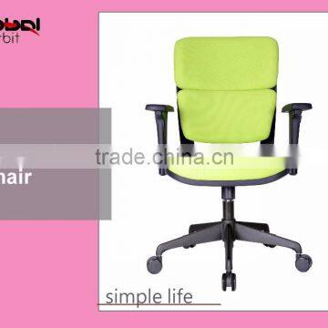 Unique Office Vistior Chair Without Wheels, Back Tilt Adjustable Leather Armchair photo-3