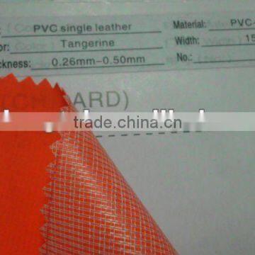 Fluorescence Orange fabric for rainwear