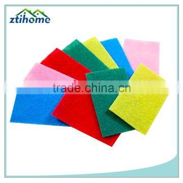 Non-abrasive Green Scrubber Cleaning Scouring Pad photo-2