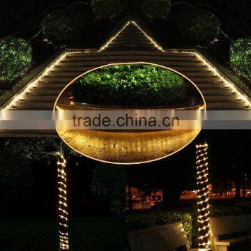 Cheap Oem 39.4FT 100 Leds Solar Power Fairy Ourdoor Garden Rope Tube String Led Light photo-2