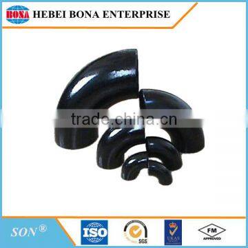 Top quality carbon steel 90 degree seamless elbow