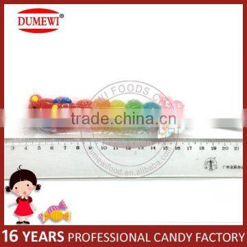 HALAL Colorful Mini Bear Shape Fruit Jelly Lollipop Candy photo-4