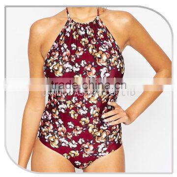 High Neck Bodysuit Women photo-4