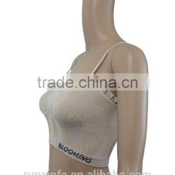 2014 Newest Sports Bra with Strap and lace 74098