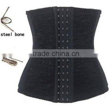 Women Latex Waist Cincher Corset Shapewear Waist Trainer